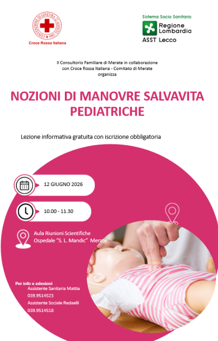 Corso Informativo: Manovre Salvavita Pediatriche